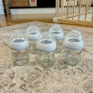 Philips Avent glass bottles set of 5